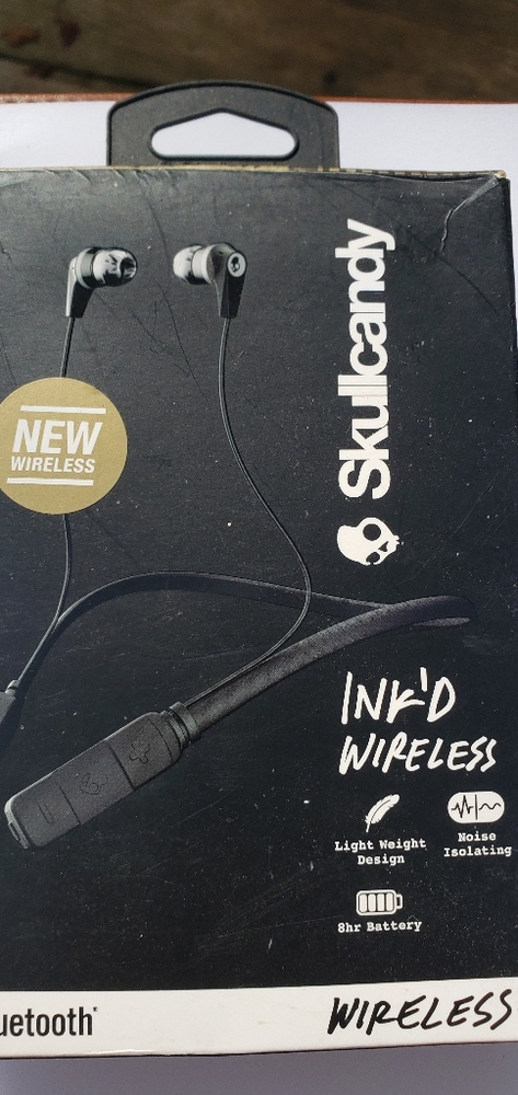 ❄Skullcandy Bluetooth ink'd wireless headphones